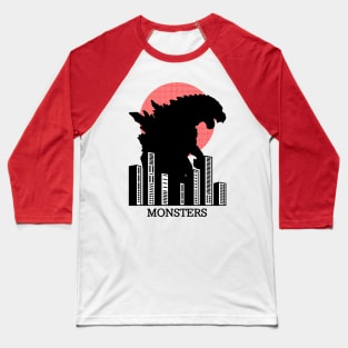 GODZILLA Baseball T-Shirt